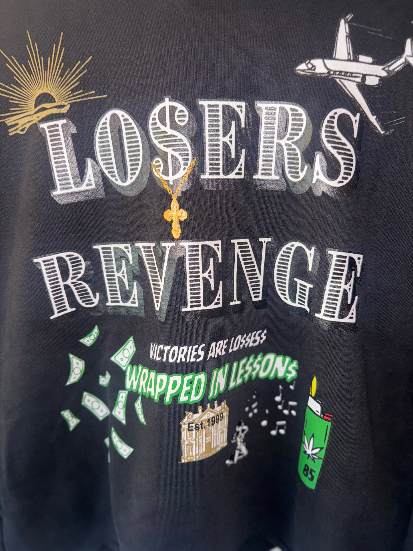 LR Institution Screenprint Hoodie Set