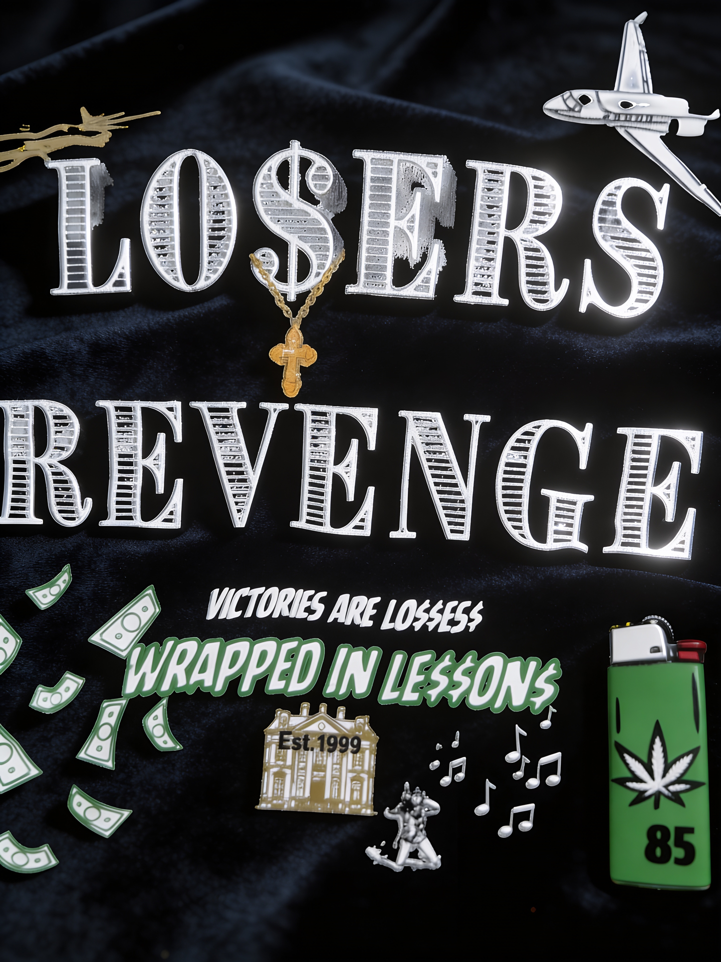 LOSERS REVENGE Institutionalized HOODIE